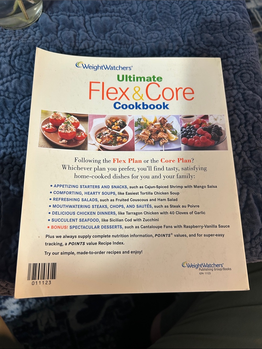 WeightWatchers Ultimate Flex & Core Cookbook - Colorful Veggie Cover - Picture 4 of 12
